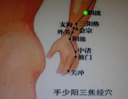 四瀆穴位位置