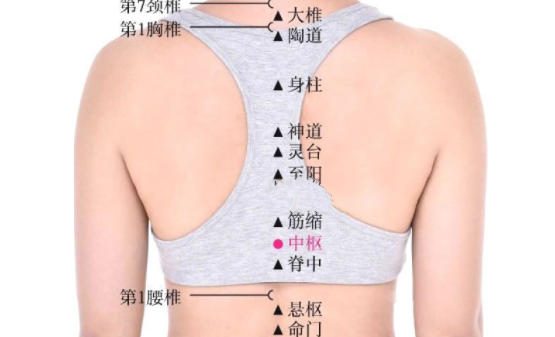 中樞穴主治疾病