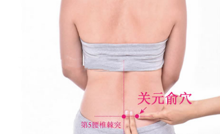 關元俞穴的按摩方法