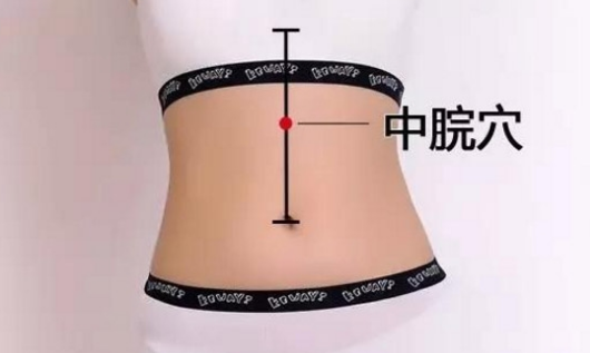 中脘穴的按摩方法