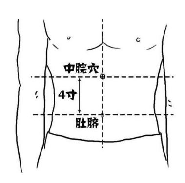 按摩中脘穴有和胃健脾的功效，你知道它的準確位置在哪嗎？